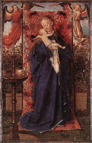 Madonna and Child at the Fountain, Jan Van Eyck